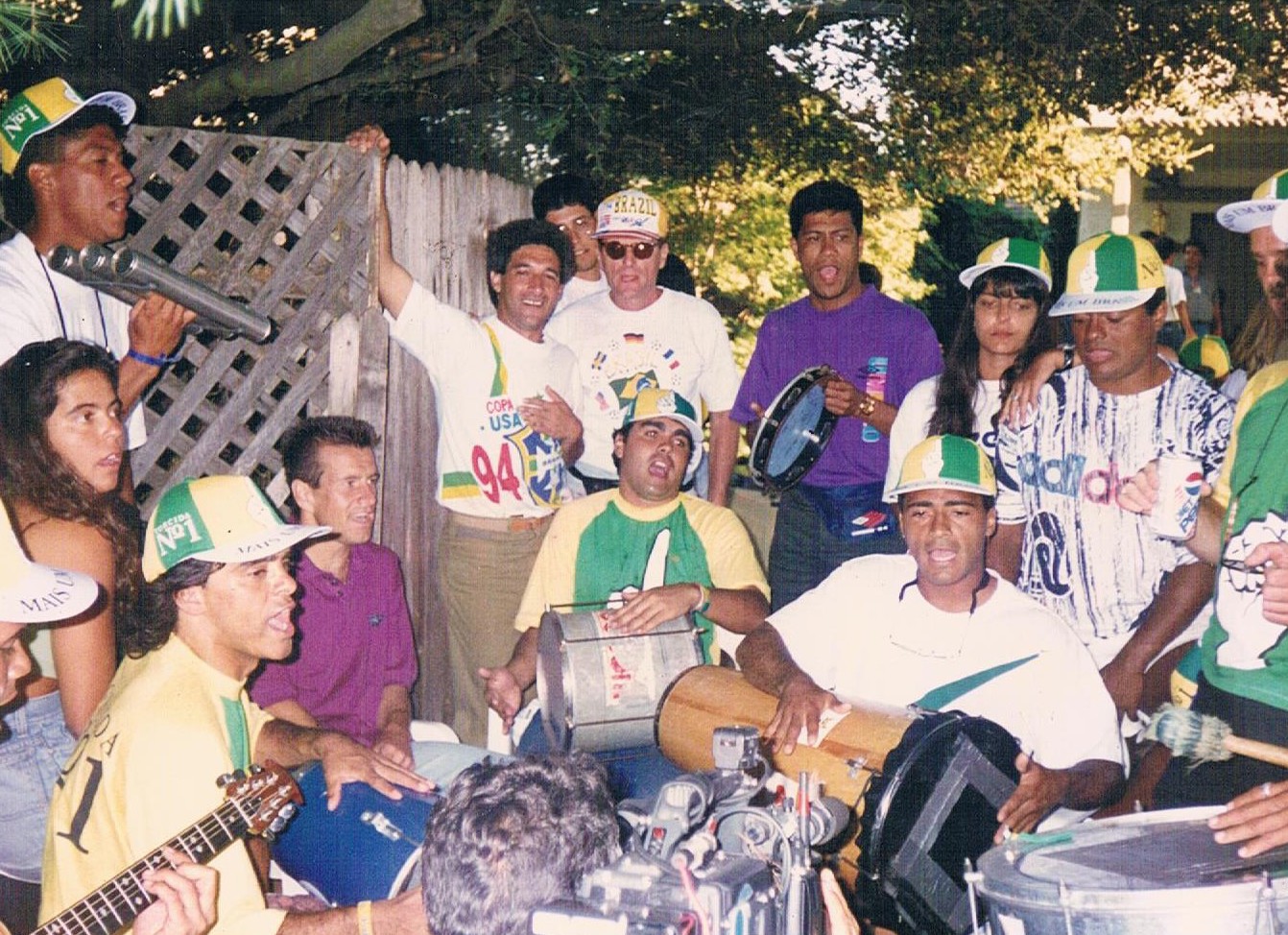 Romário at a public event in Brazil