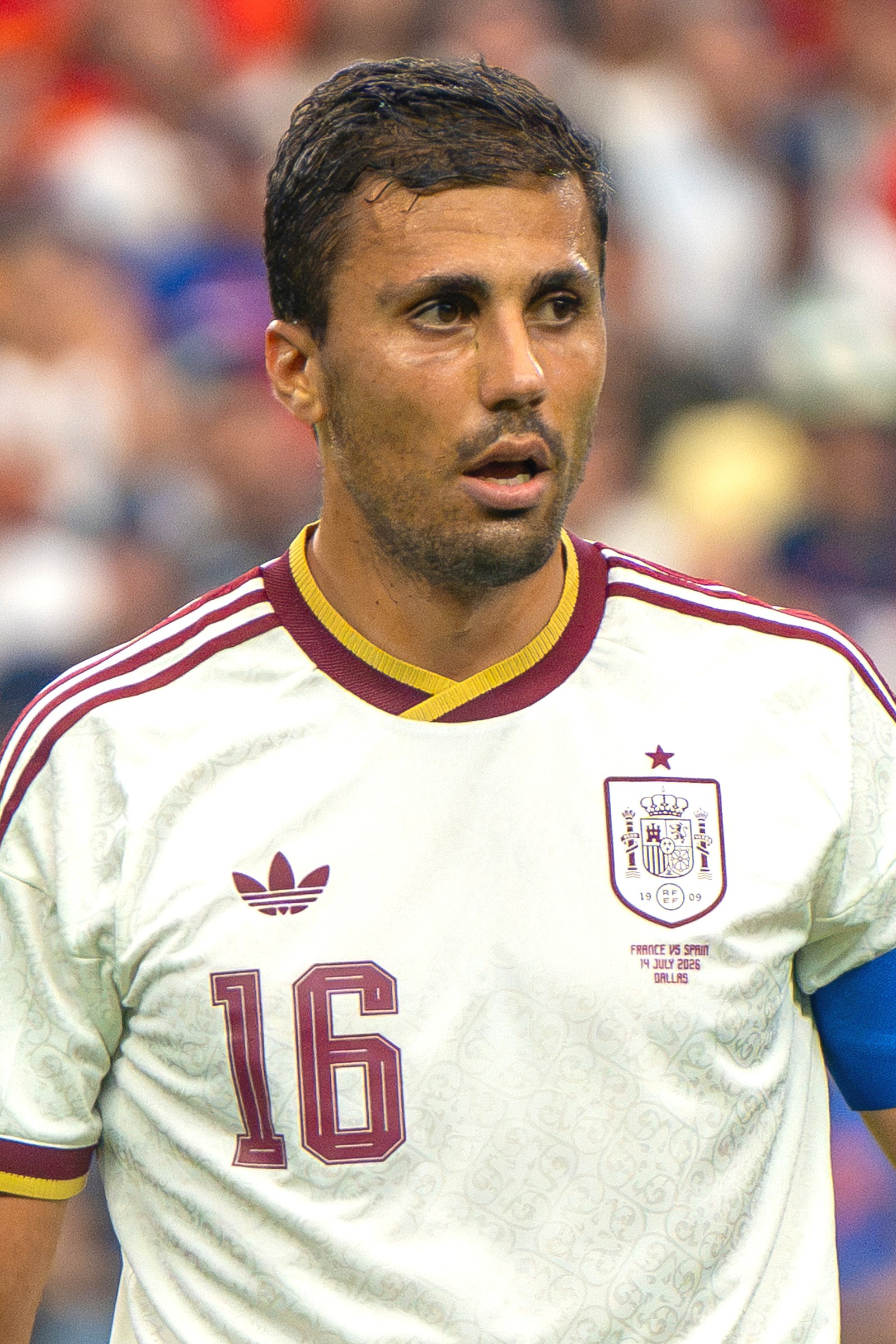 Rodri during France v Spain at the 2026 FIFA World Cup