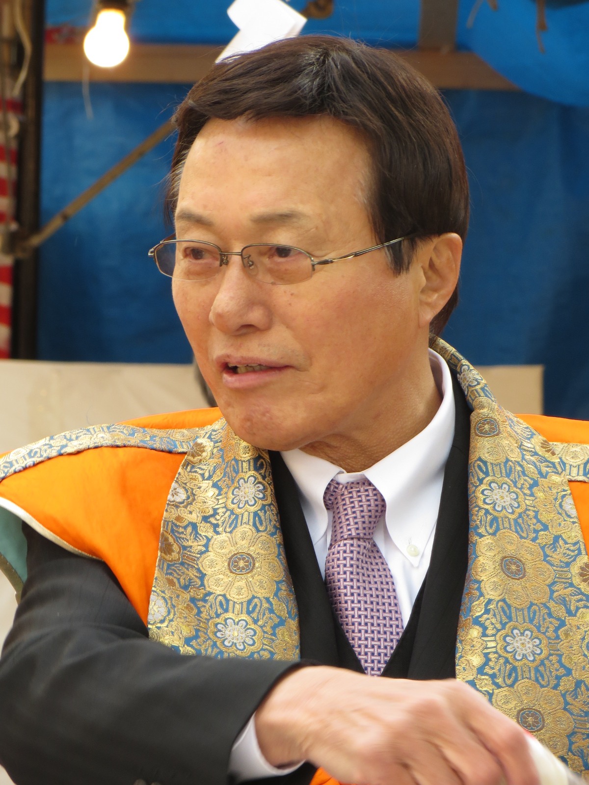 Kunishige Kamamoto in Hattori Tenjin-gu, Toyonaka, Osaka.