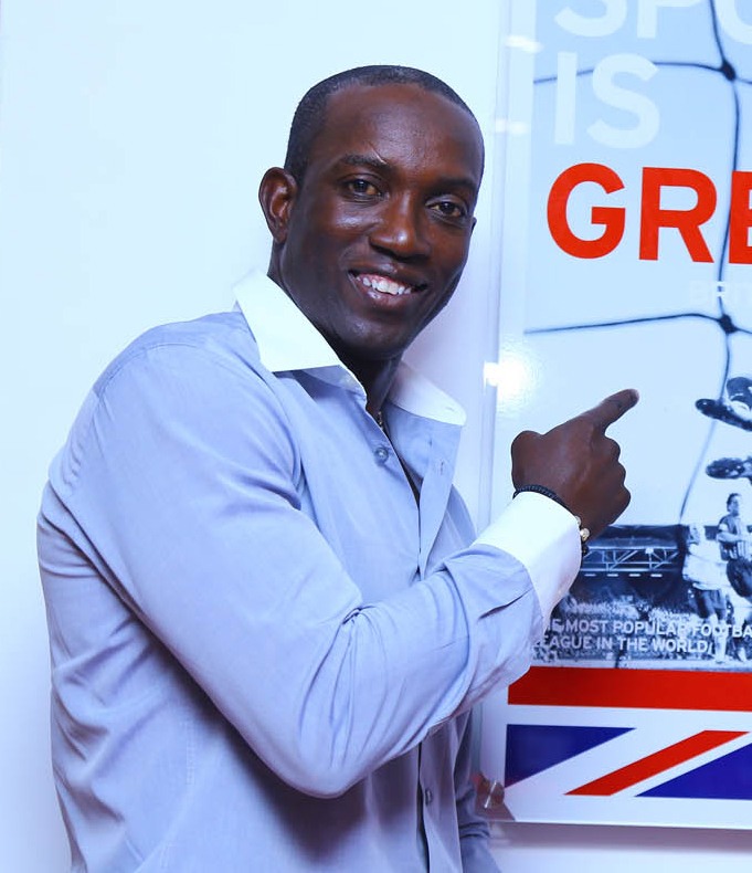 Dwight Yorke at an event in Chennai in 2012.