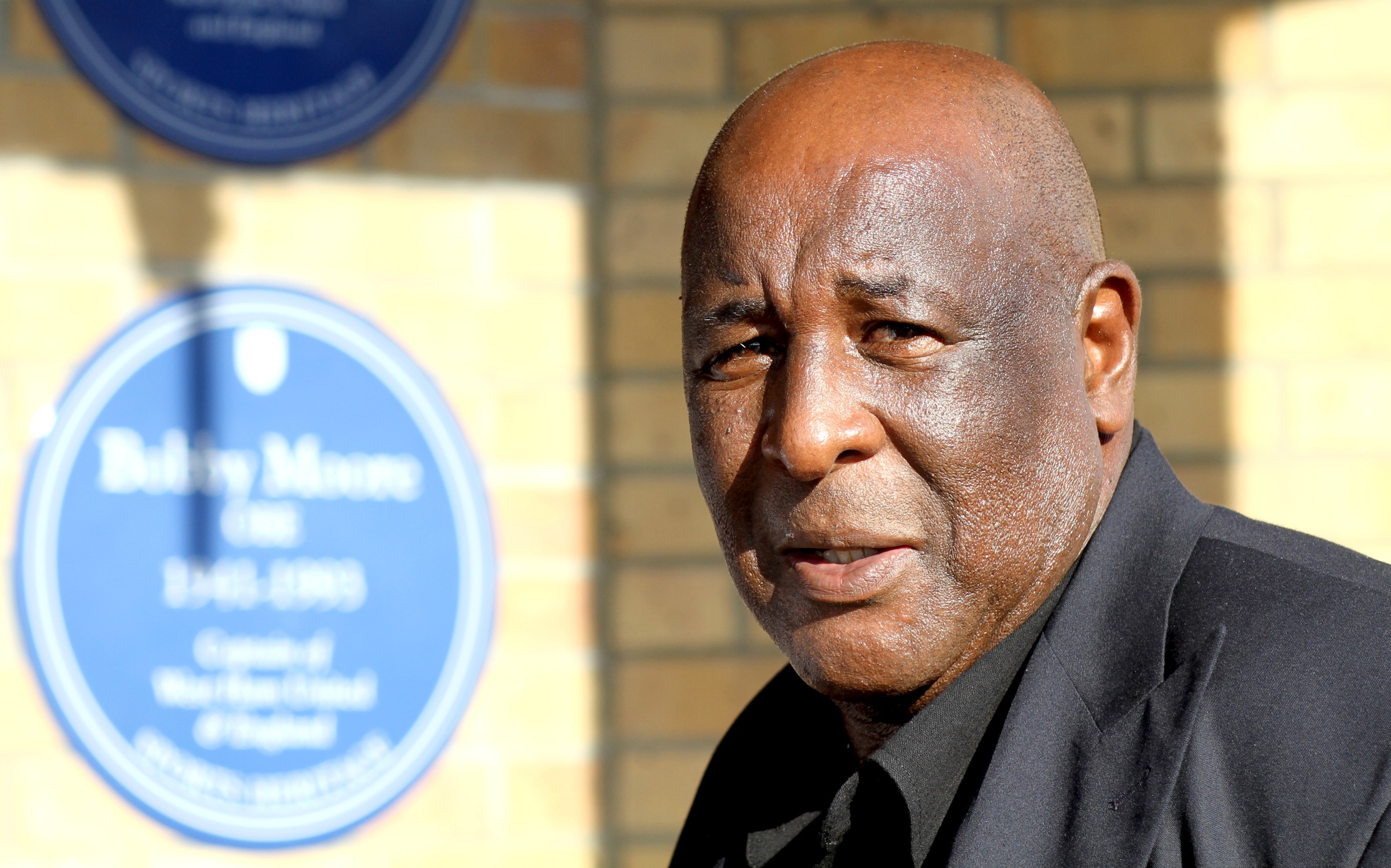 Ex-West Ham United footballer Clyde Best, Boleyn Ground Aug 2012.