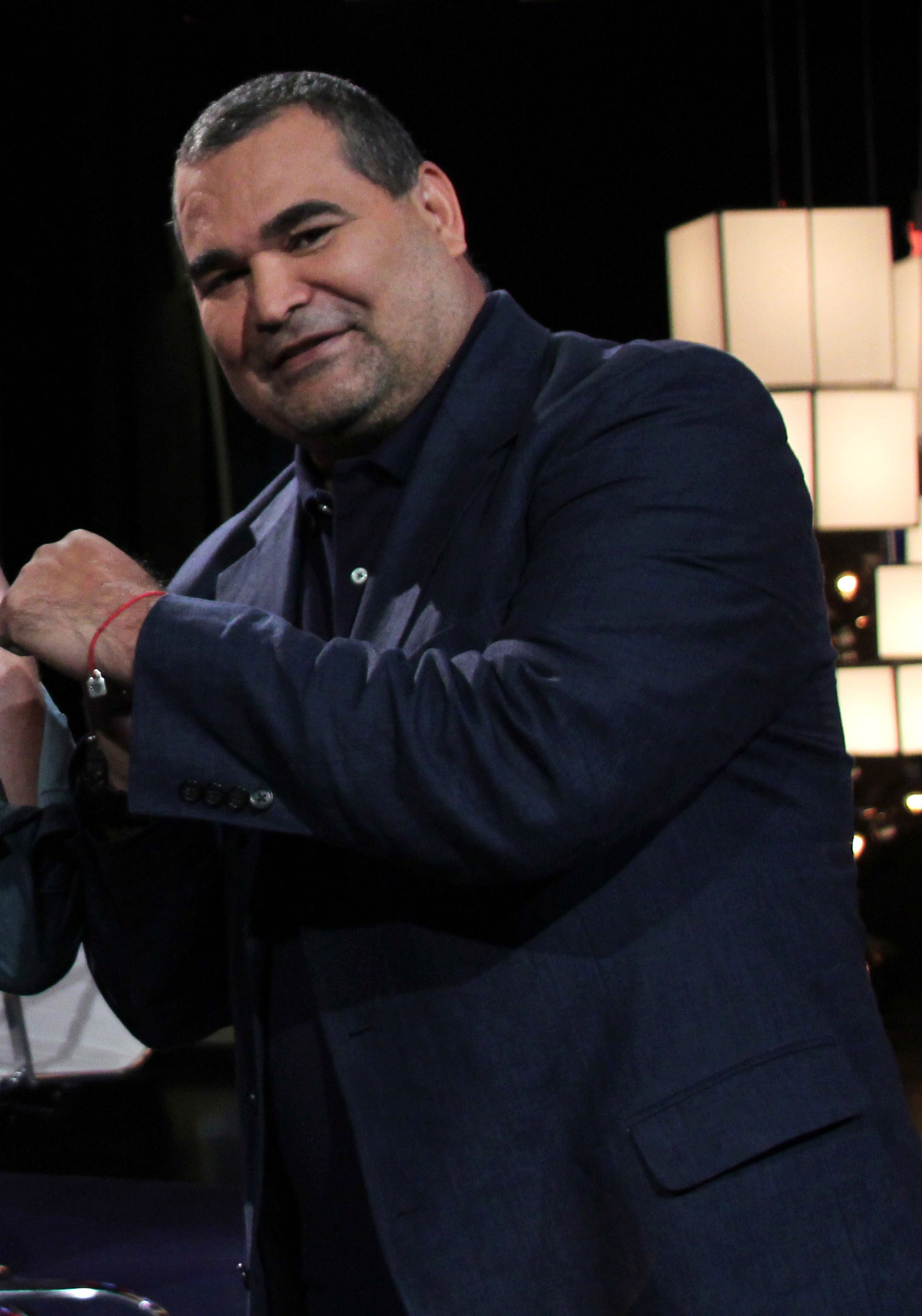 José Luis Chilavert during a television interview in 2014.